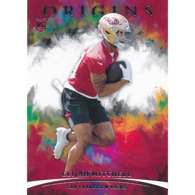 2021 Panini Origins #146 Elijah Mitchell RC