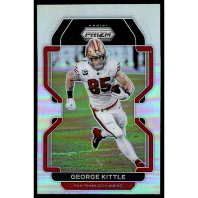 2021 Panini Prizm Prizms Silver #54 George Kittle