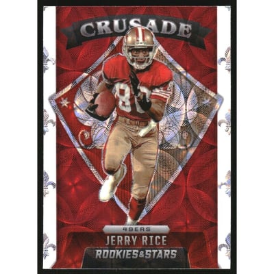 2021 Rookies and Stars Crusade Red Scope #18 Jerry Rice