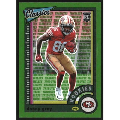 2022 Classics Premium Edition Timeless Tributes Green #190 Danny Gray