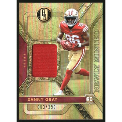 2022 Panini Gold Standard Newly Minted Memorabilia #34 Danny Gray