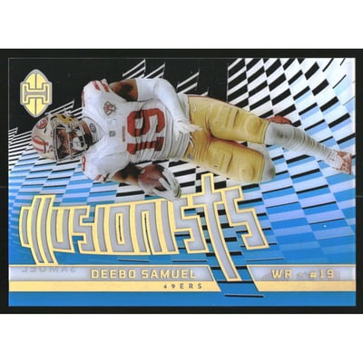 2022 Panini Illusions Illusionists Light Blue #6 Deebo Samuel