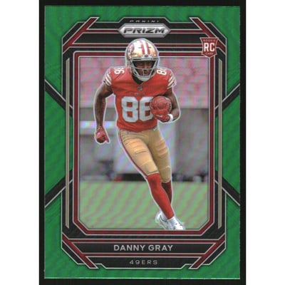 2022 Panini Prizm Prizms Green #335 Danny Gray