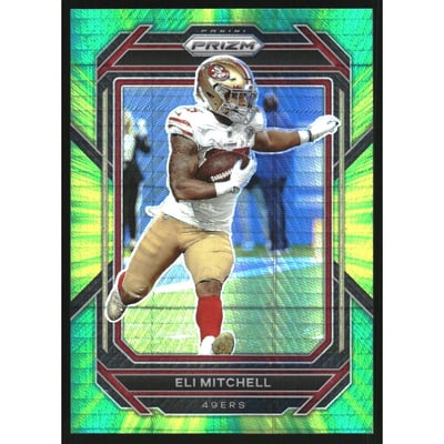 2022 Panini Prizm Prizms Hyper #264 Eli Mitchell