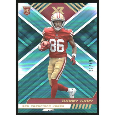 2022 Panini XR Teal #133 Danny Gray