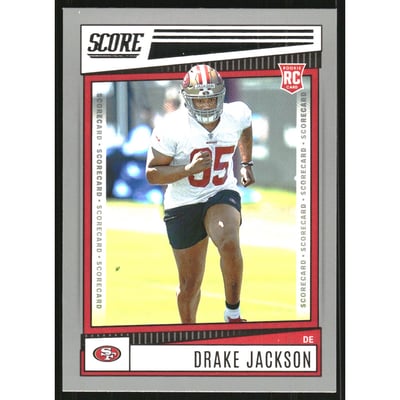 2022 Score Scorecard #316 Drake Jackson