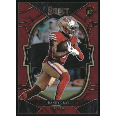 2022 Select Prizm Maroon #6 Danny Gray