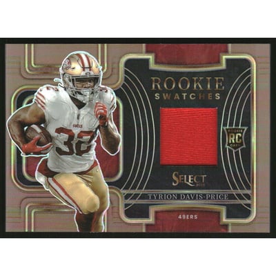 2022 Select Rookie Swatches Prizm Copper #15 Tyrion Davis-Price