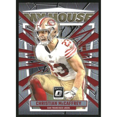 2023 Donruss Optic My House! #7 Christian McCaffrey