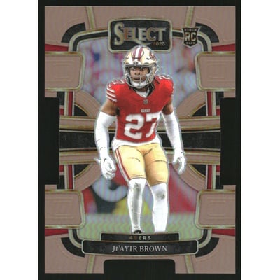 2023 Select Prizm Copper Die Cut #91 Ji'Ayir Brown