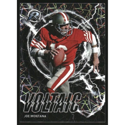 2023 Topps Composite Resurgence Voltaic Lazer Refractors #RV8 Joe Montana