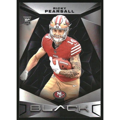 2024 Panini Black #183 Ricky Pearsall RC