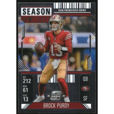 2024 Panini Contenders Optic #48 Brock Purdy