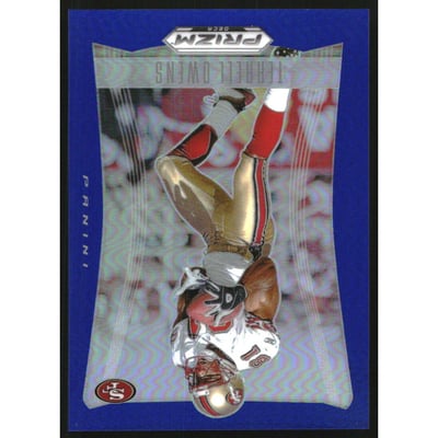 2024 Panini Prizm Deca Prizms Blue #255 Terrell Owens
