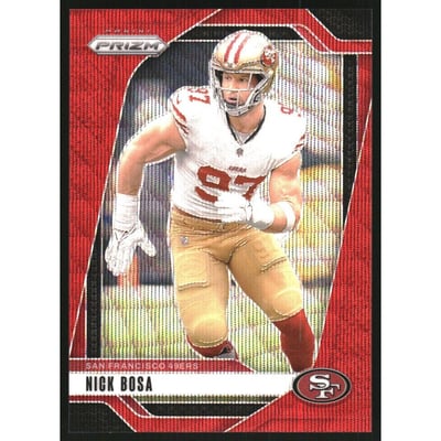 2024 Panini Prizm Prizms Red Wave #173 Eric Dickerson