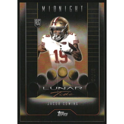 2024 Topps Midnight Lunar Tide Summer Solstice #LT8 Jacob Cowing