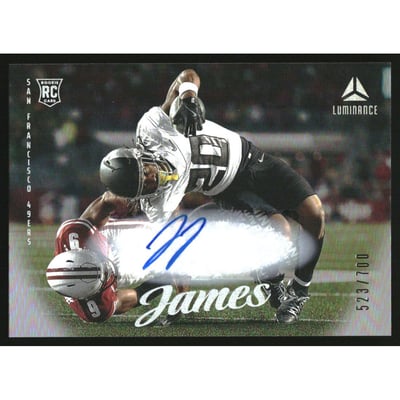 2025 Panini Luminance Autographs #183 Jordan James/700