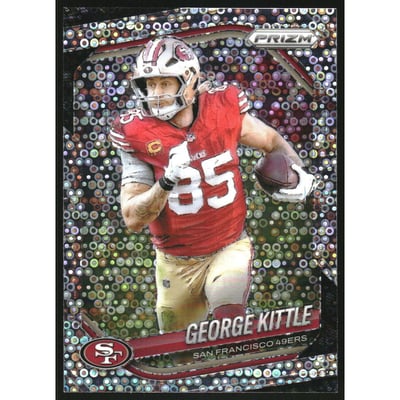 2025 Panini Prizm Prizms No Huddle #94 George Kittle