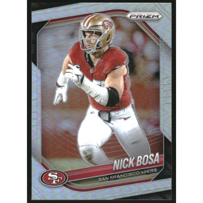 2025 Panini Prizm Prizms Silver #219 Nick Bosa