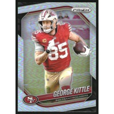 2025 Panini Prizm Prizms Silver #94 George Kittle