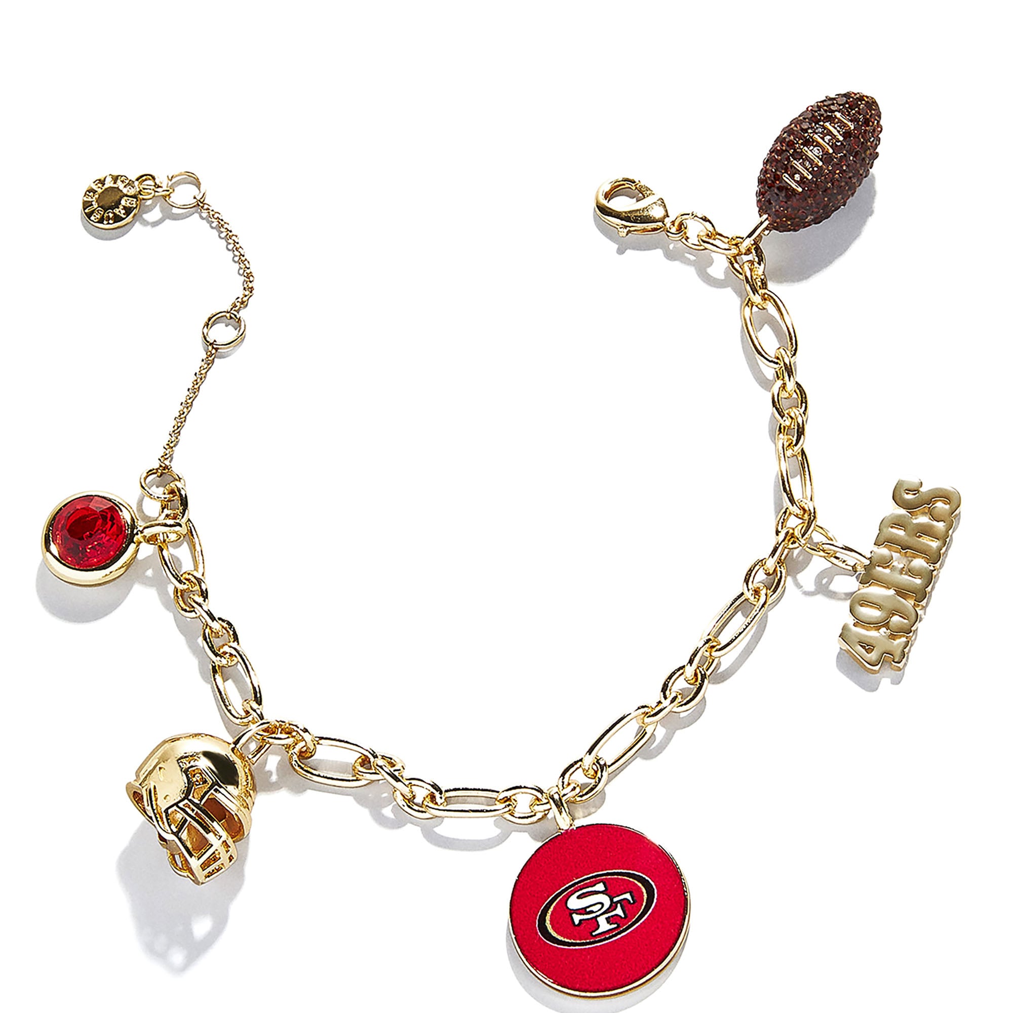 Bracelet à breloques BaubleBar San Francisco 49ers