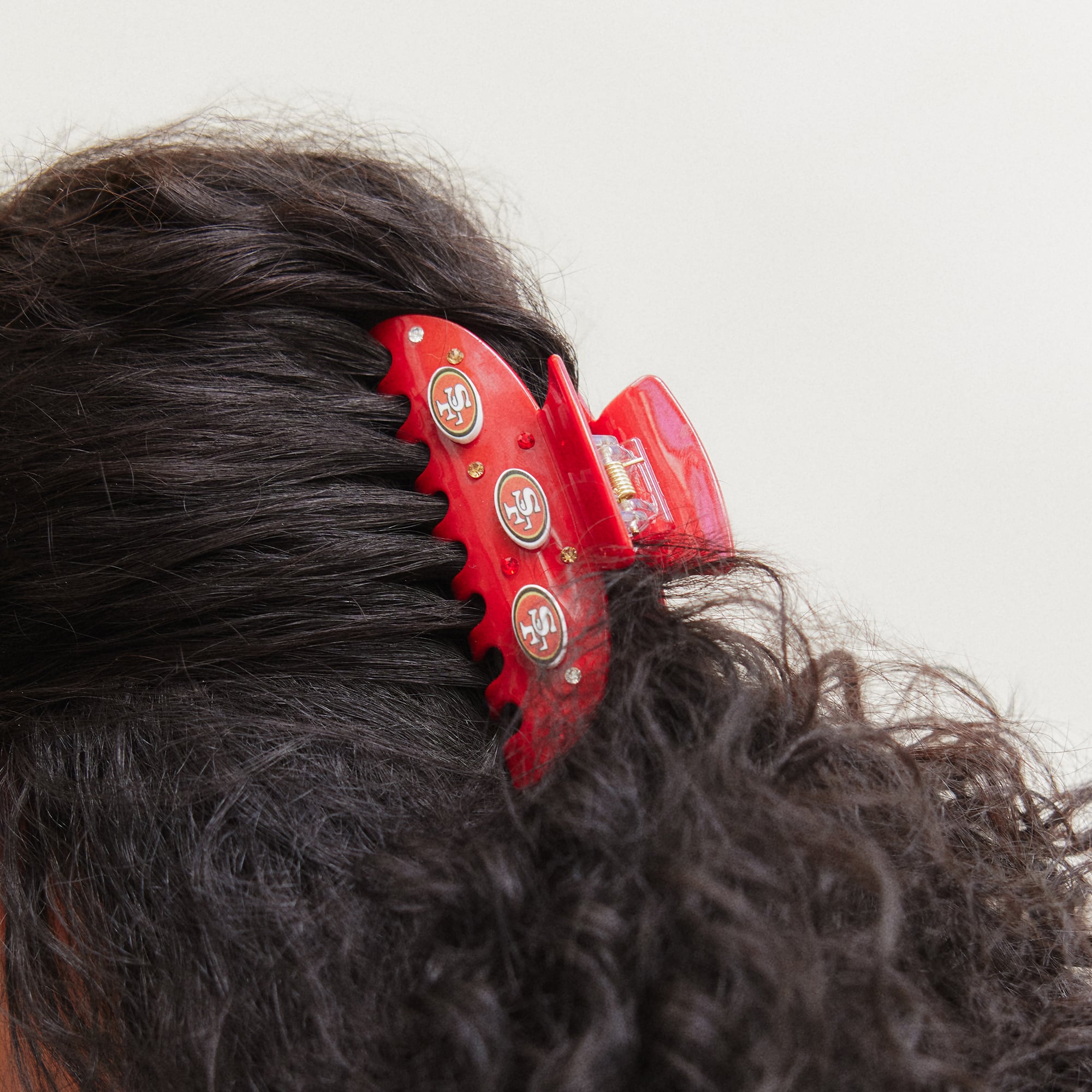 BaubleBar San Francisco 49ers Stacked Hair Claw Clip