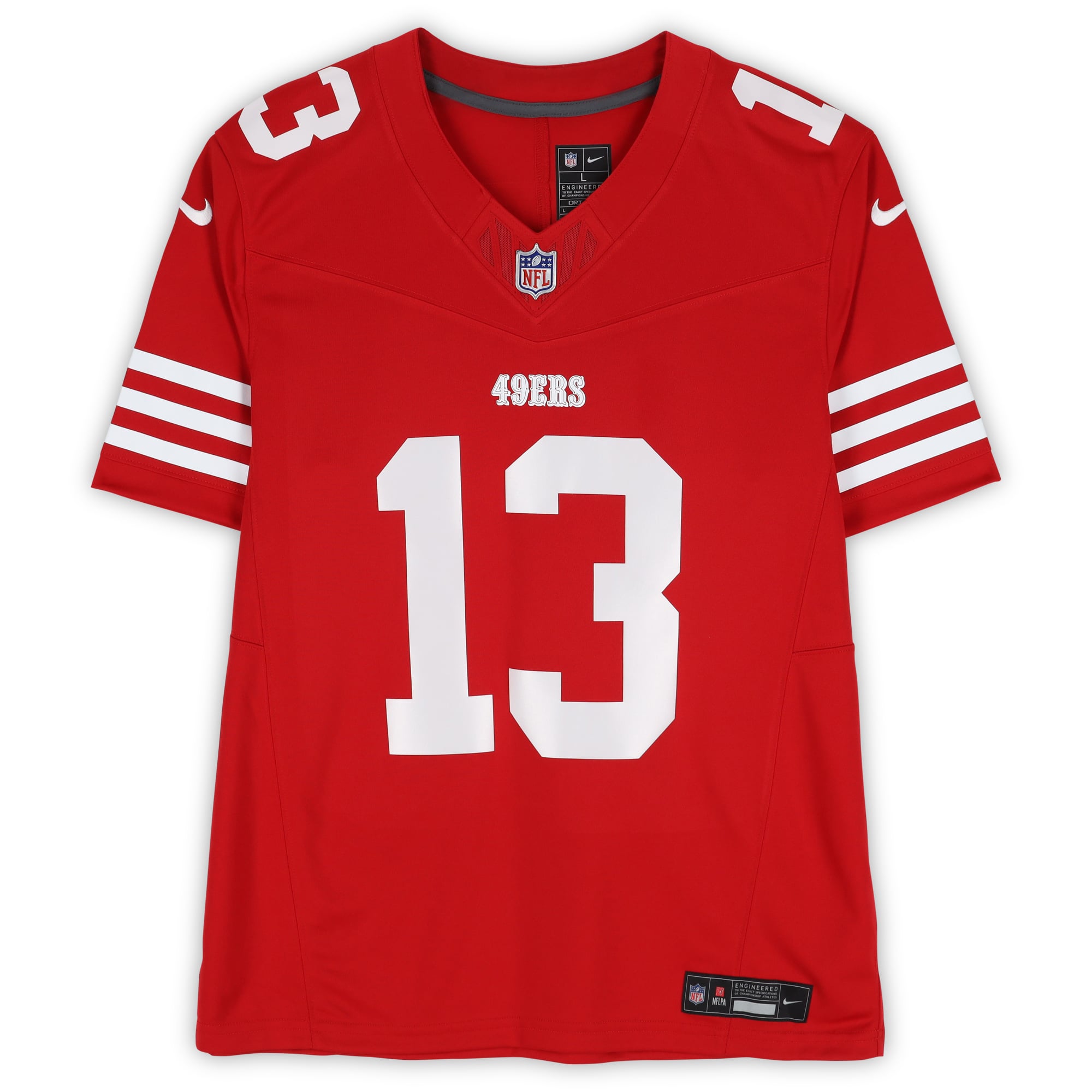 Brock Purdy San Francisco 49ers Autographed Red Nike Limited Jersey with "Mr. Irrelevant" Inscription