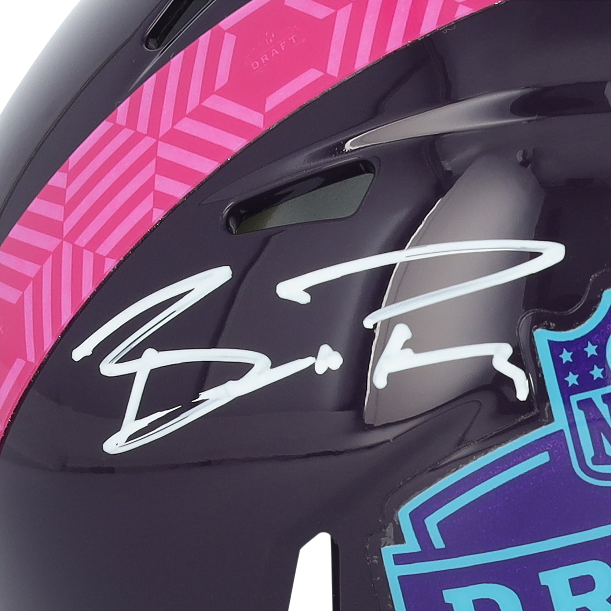 Brock Purdy San Francisco 49ers Autographed Riddell 2022 Draft Logo Speed Mini Helmet