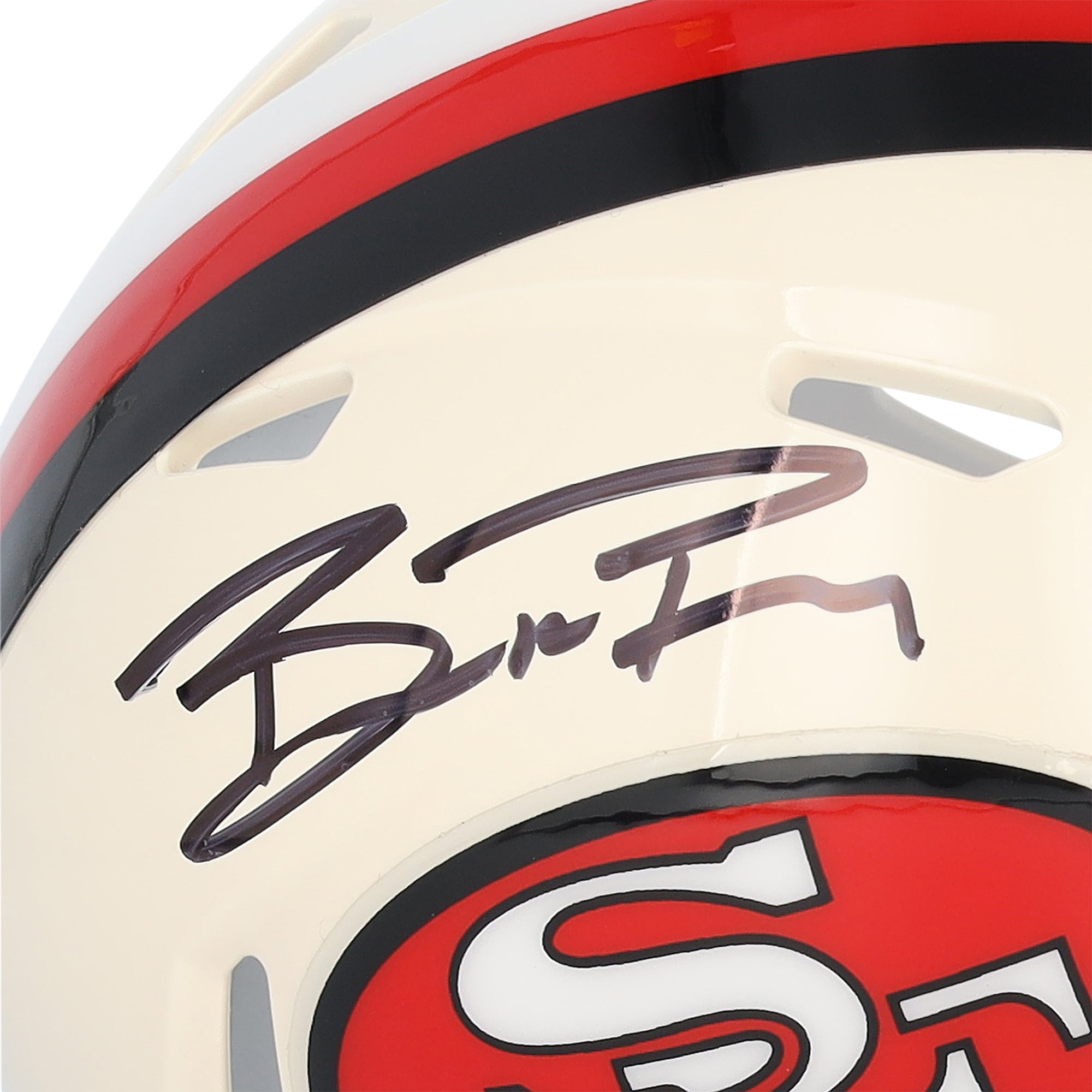 Brock Purdy San Francisco 49ers Autographed Riddell Retro Speed Mini Helmet