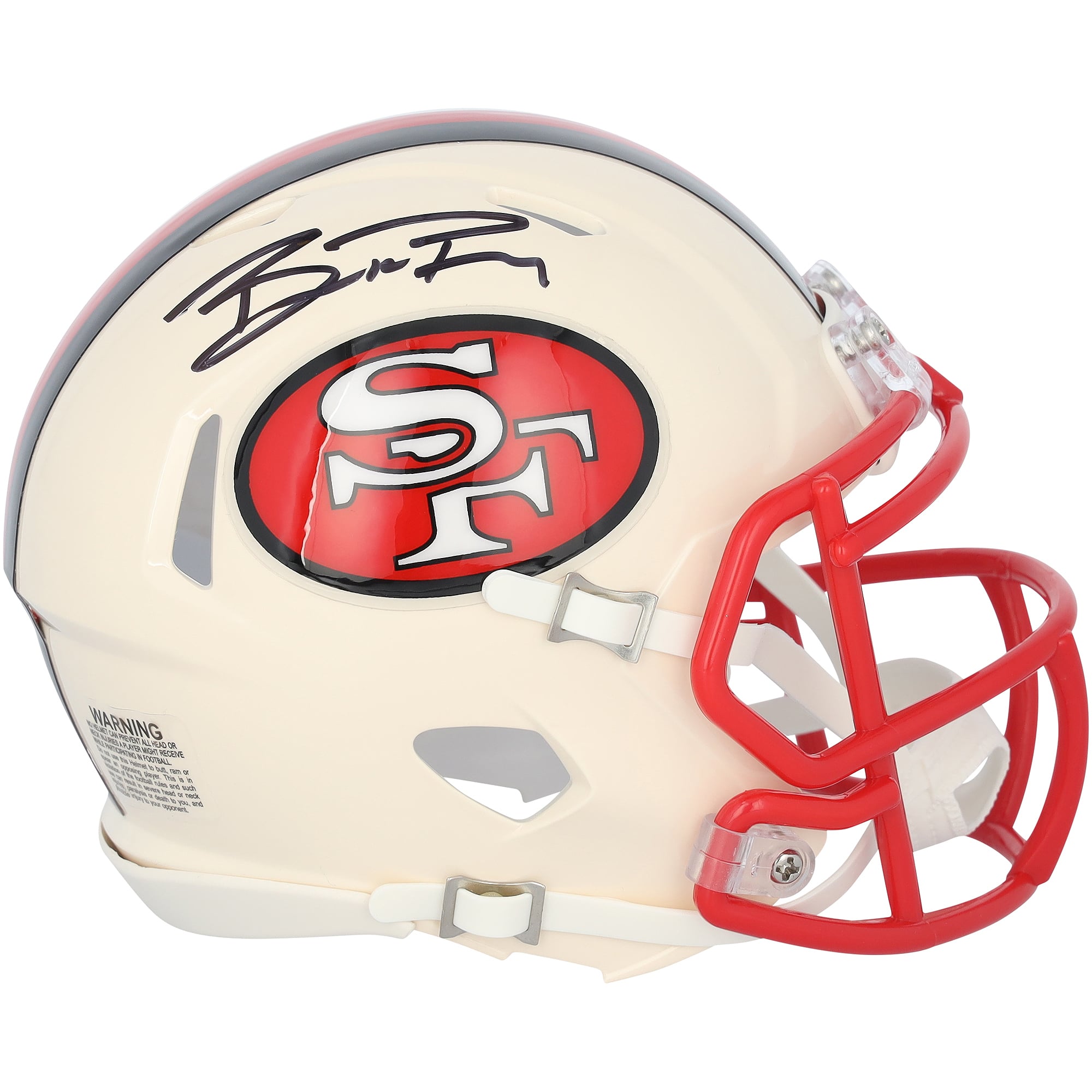 Brock Purdy San Francisco 49ers Autographed Riddell Retro Speed Mini Helmet