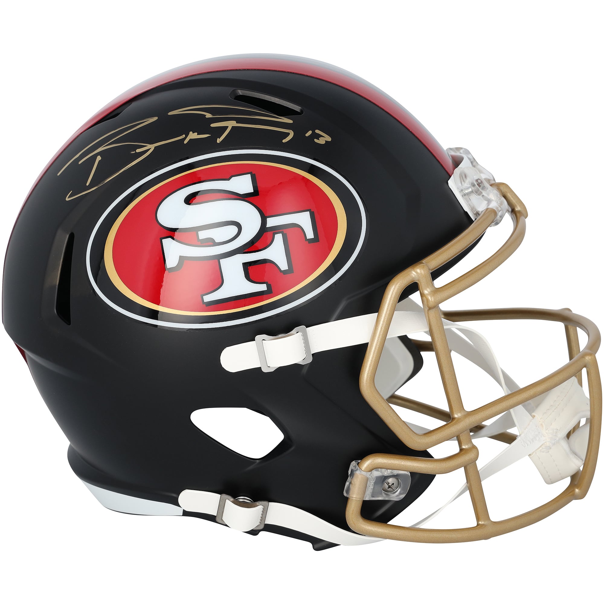 Brock Purdy San Francisco 49ers Autographed Riddell Rivalry Speed Replica Helmet