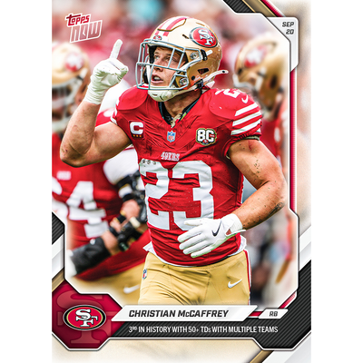 Christian McCaffrey - 2026-27 NFL Topps NOW® - Card 21