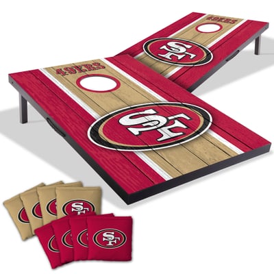 San Francisco 49ers Fanpoint 2' x 3' Cornhole Game with Bags