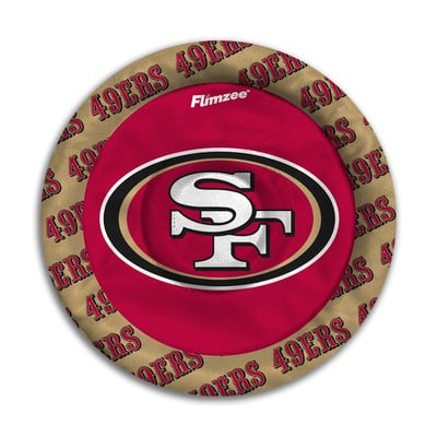 San Francisco 49ers Fanpoint Flimzee Bean Bag Flying Disc