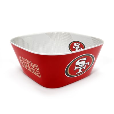 San Francisco 49ers Fanpoint Large Party Bowl