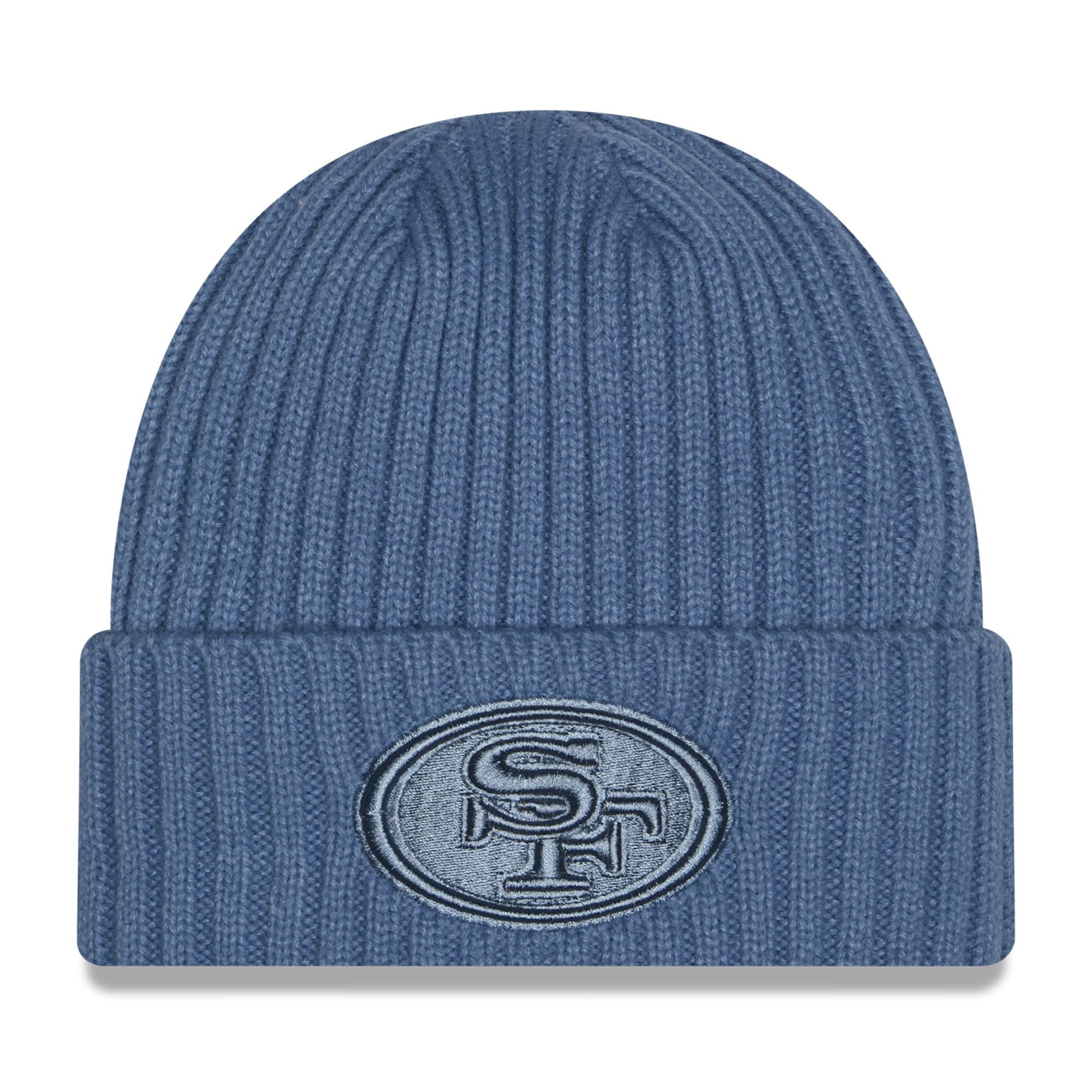 Bonnet à revers New Era bleu San Francisco 49ers pour filles