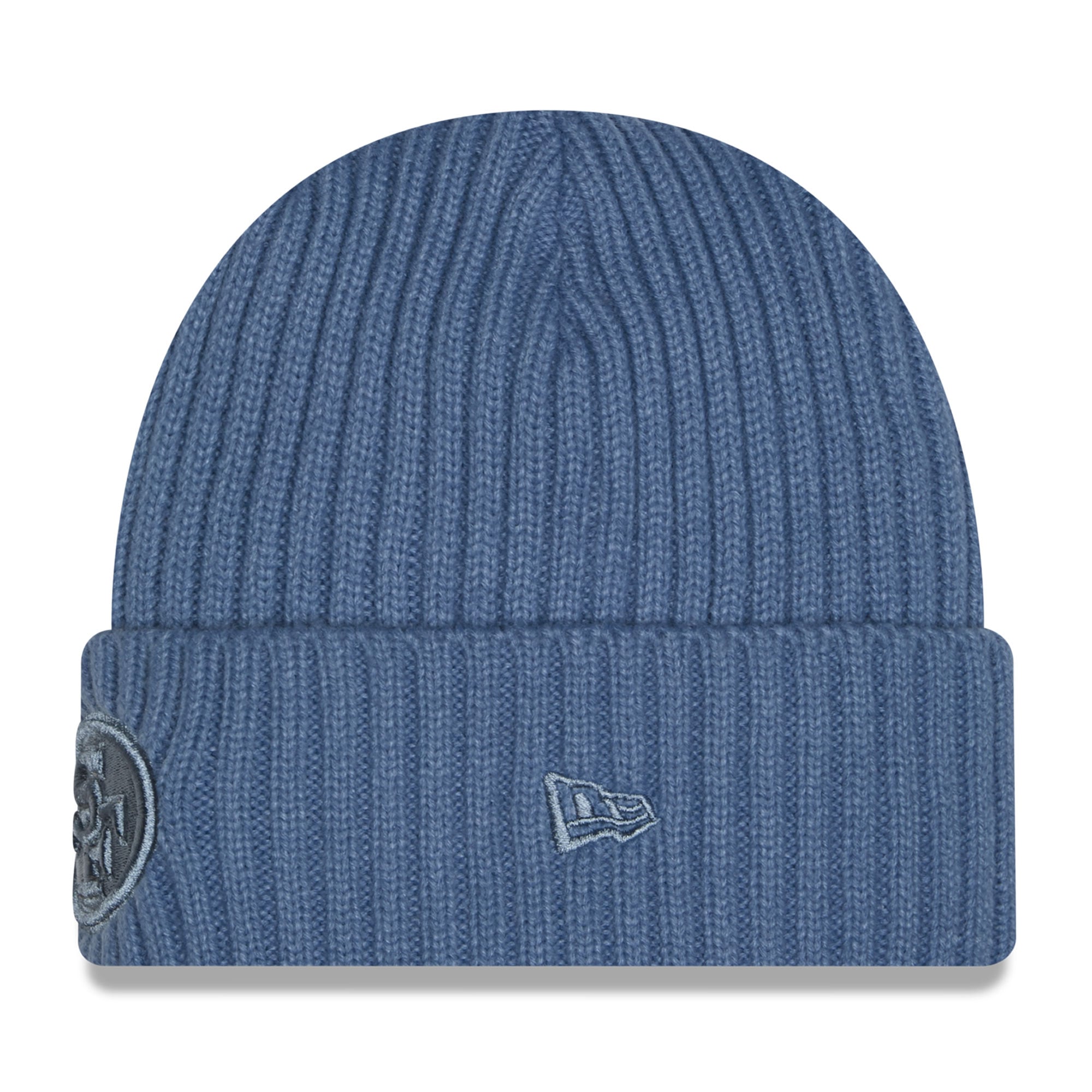 Bonnet à revers New Era bleu San Francisco 49ers pour filles