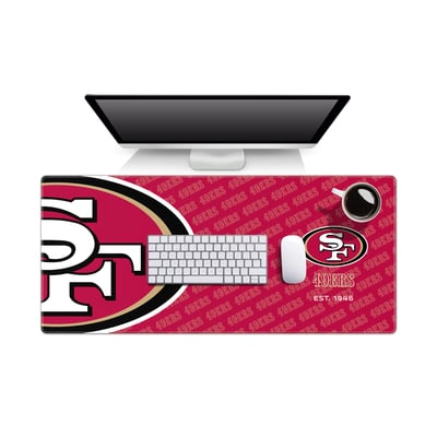 San Francisco 49ers IDNA 15.7" x 35.4" Logo Series Desk Pad