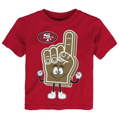  San Francisco 49ers Outerstuff Infant Handyman T-Shirt - Scarlet