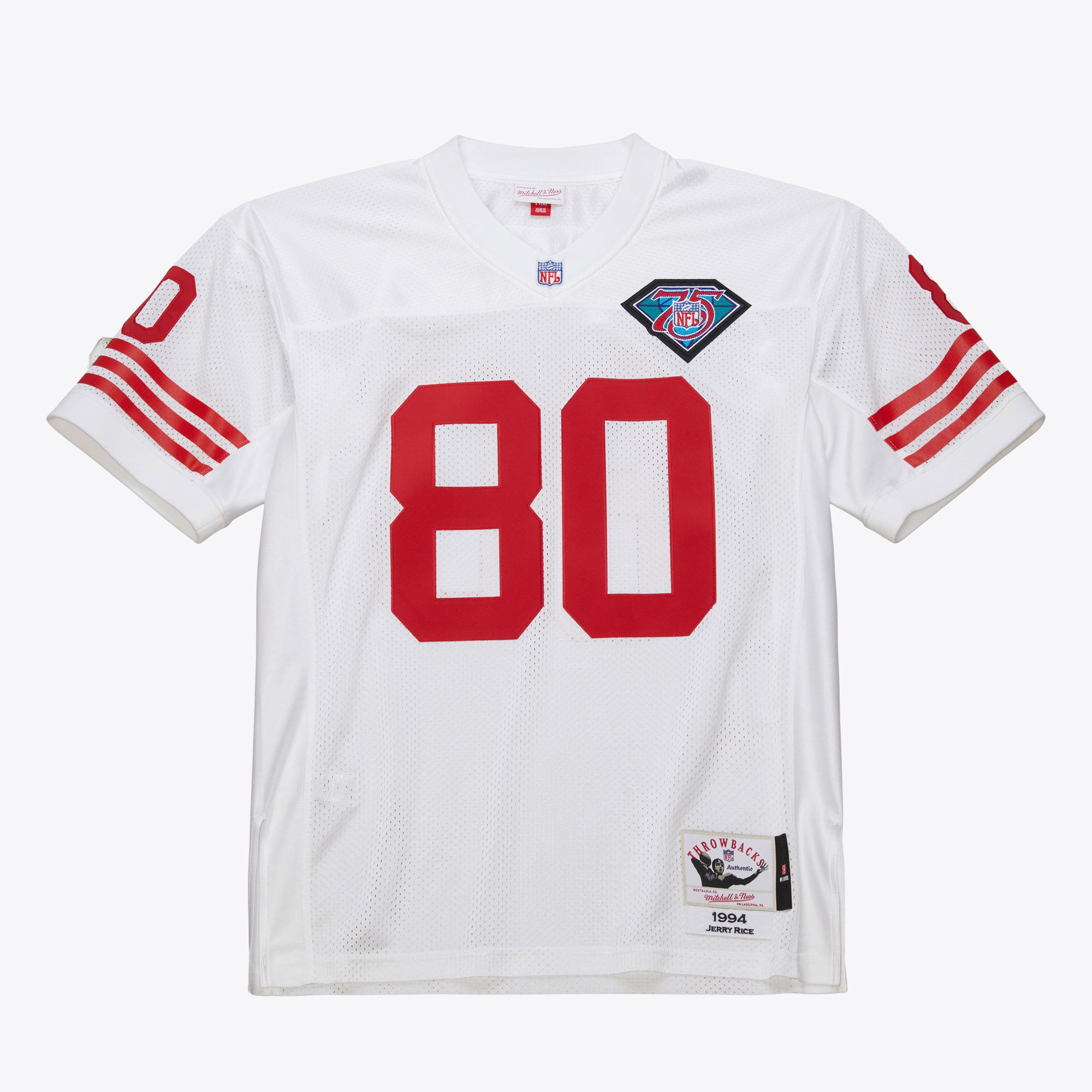Jerry Rice San Francisco 49ers 1994 White Authentic Jersey