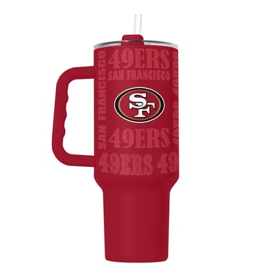  San Francisco 49ers Logo Brands 40oz. Replay Powder Coat Tumbler