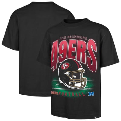  San Francisco 49ers '47 Foundation Big & Tall T-Shirt - Black