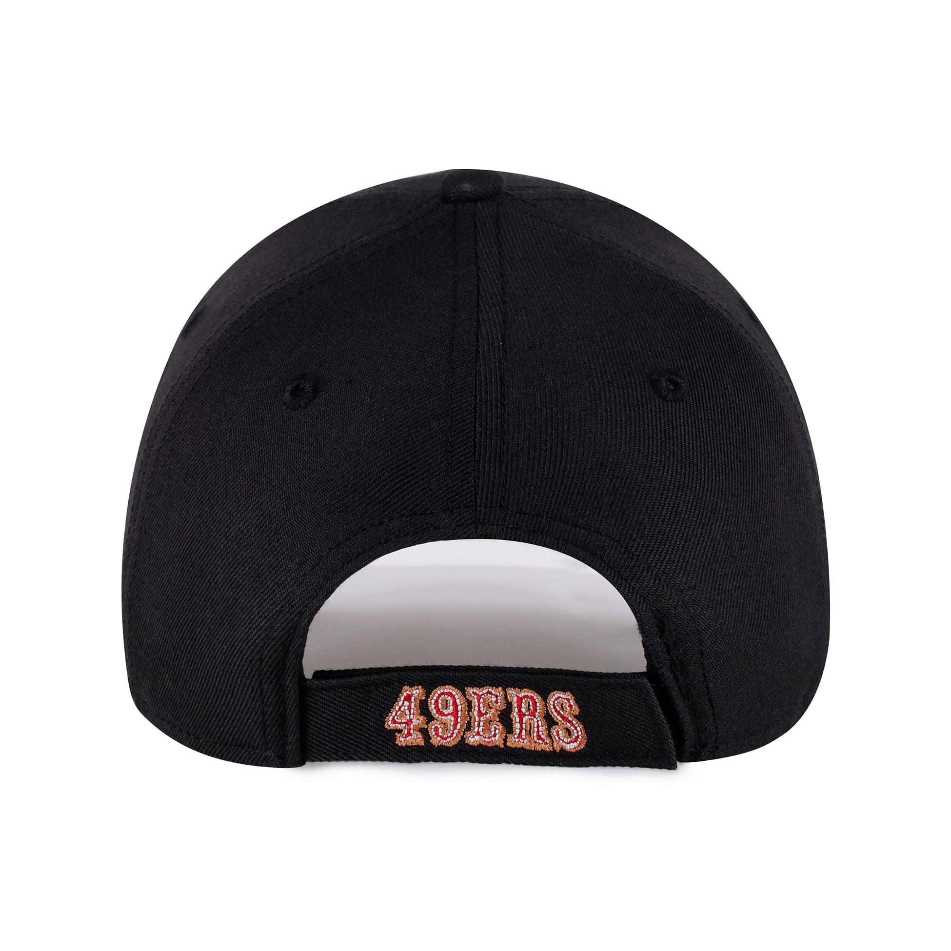 Casquette ajustable noire pour homme des 49ers de San Francisco, modèle 47, MVP