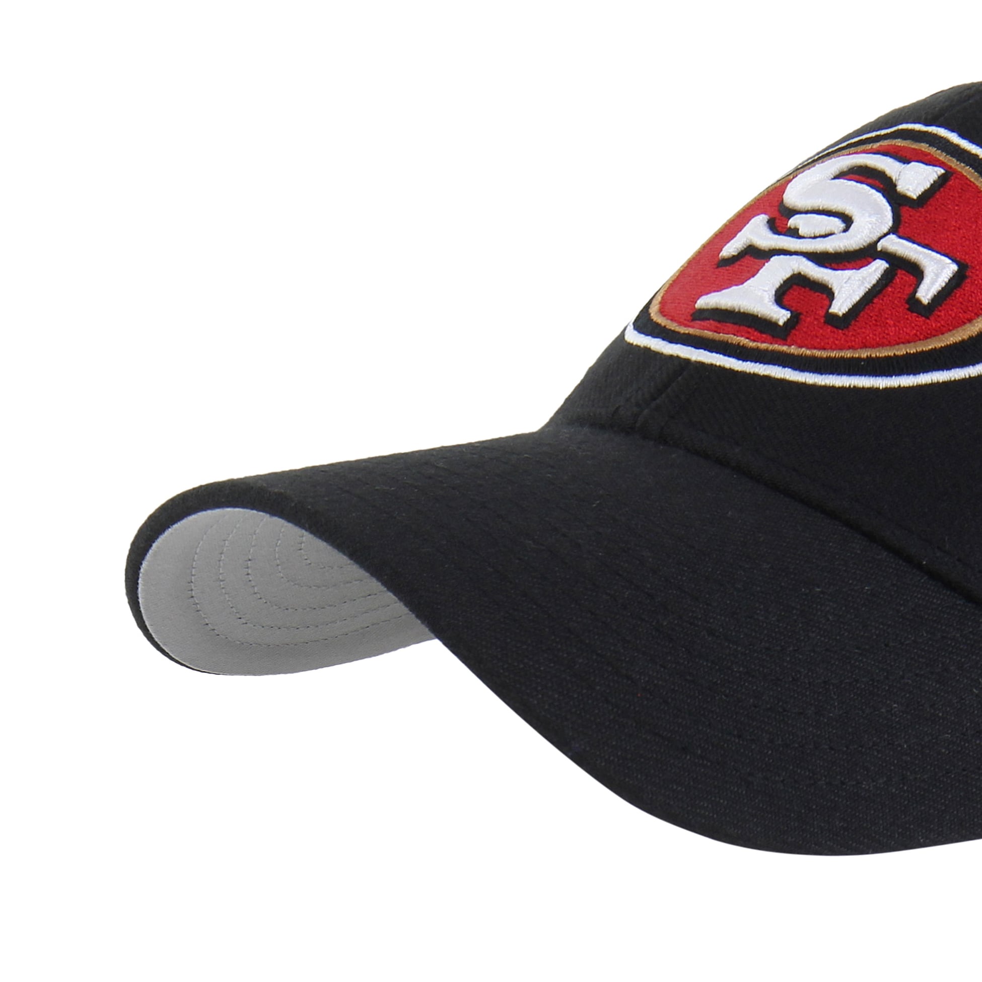 Casquette ajustable noire pour homme des 49ers de San Francisco, modèle 47, MVP