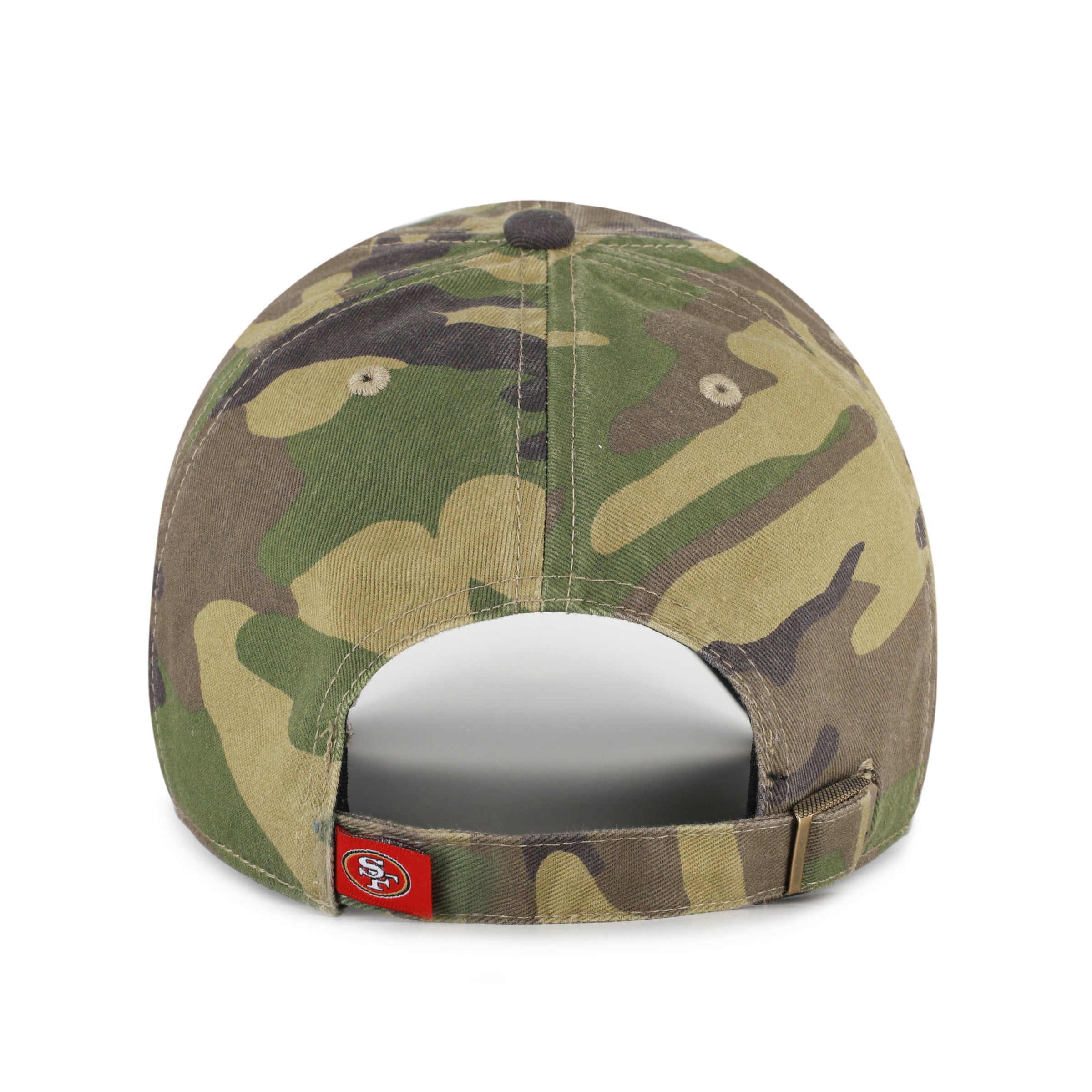 Casquette ajustable pour homme '47 Camo San Francisco 49ers Woodland Clean Up