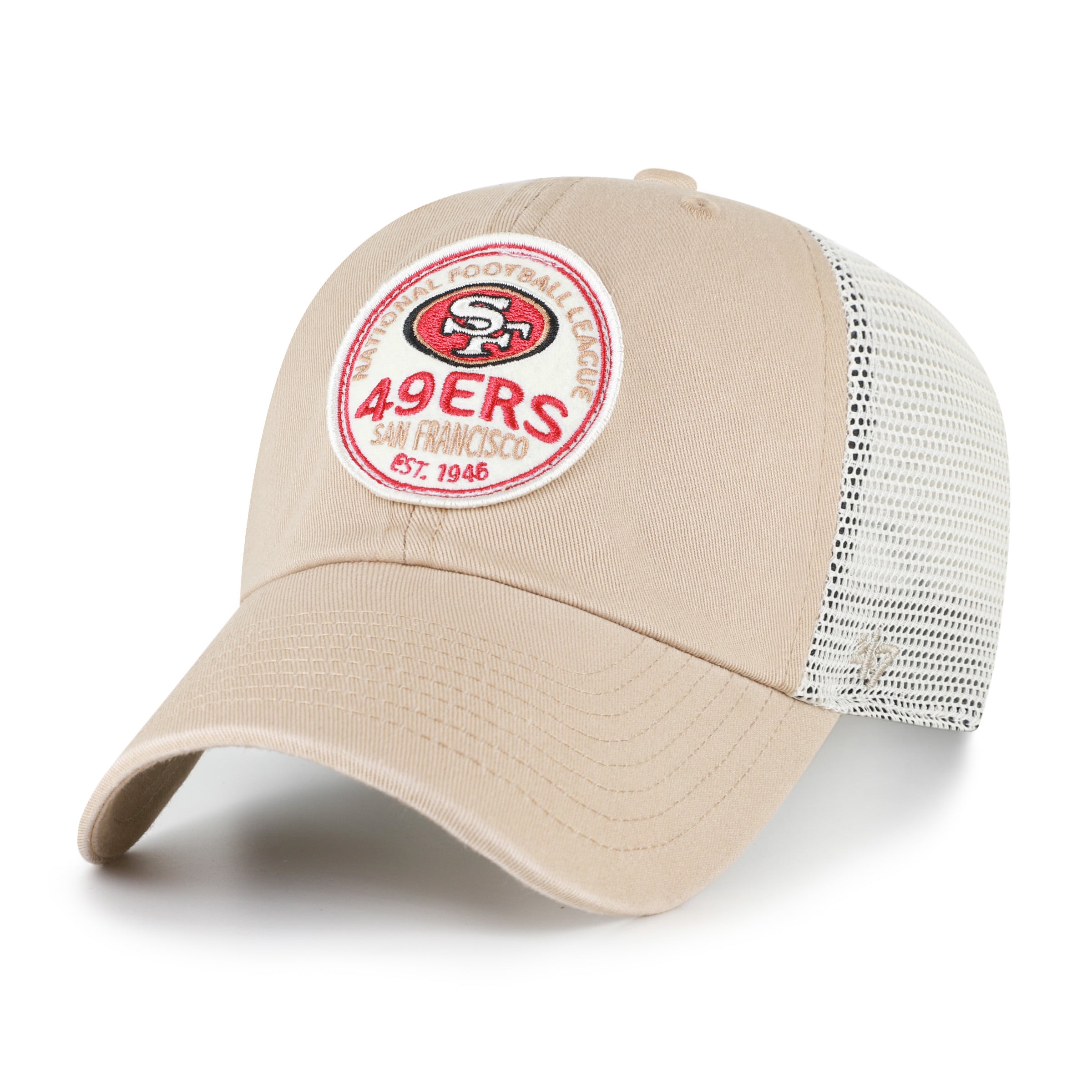 Casquette ajustable kaki '47 San Francisco 49ers Felton Clean Up pour homme