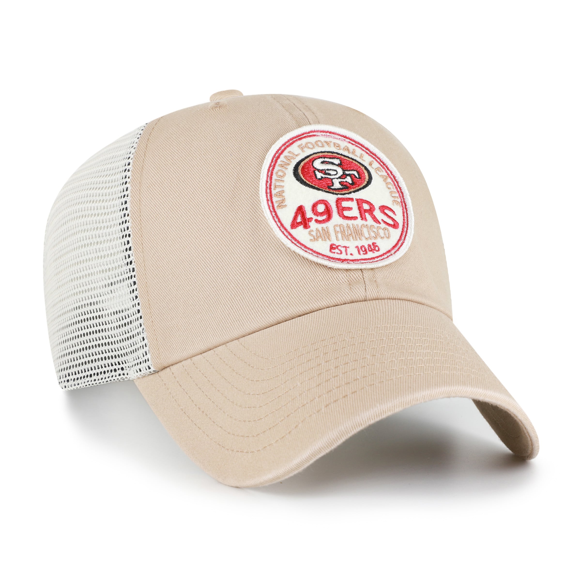 Casquette ajustable kaki '47 San Francisco 49ers Felton Clean Up pour homme