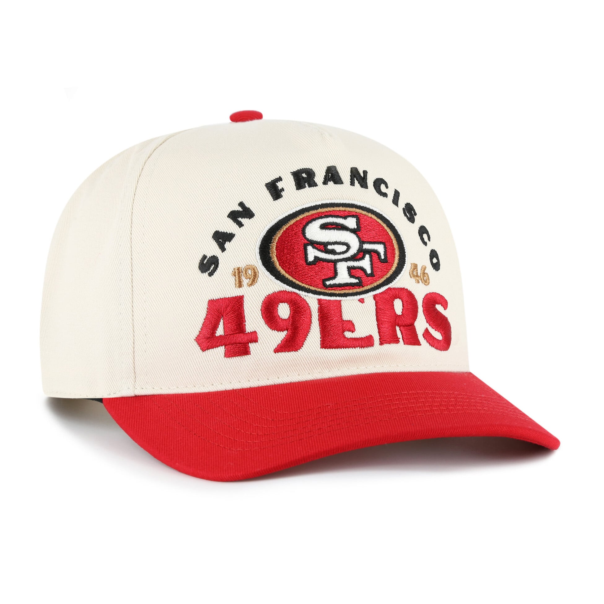 Men's '47 Natural San Francisco 49ers Arcitext Hitch Adjustable Hat