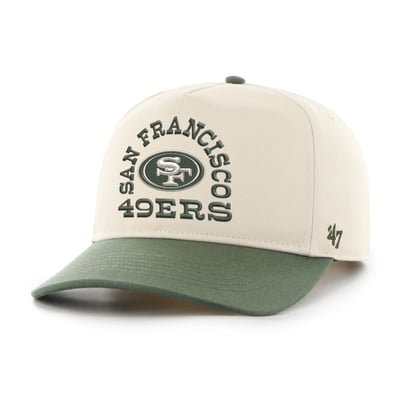 San Francisco 49ers '47 Ranchero Hitch Adjustable Hat - Natural/Olive
