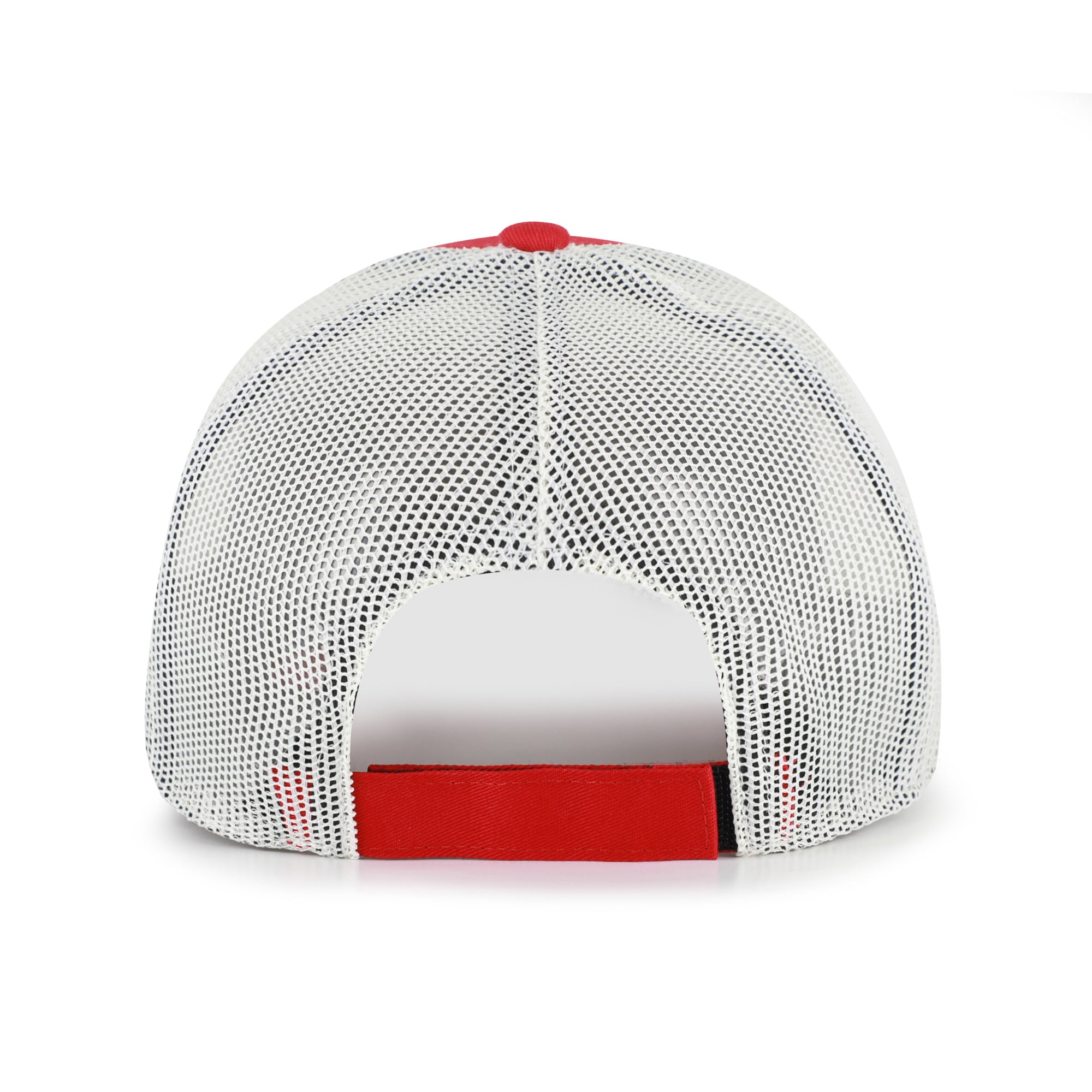 Men's '47 Scarlet San Francisco 49ers Headstone Trucker Adjustable Hat